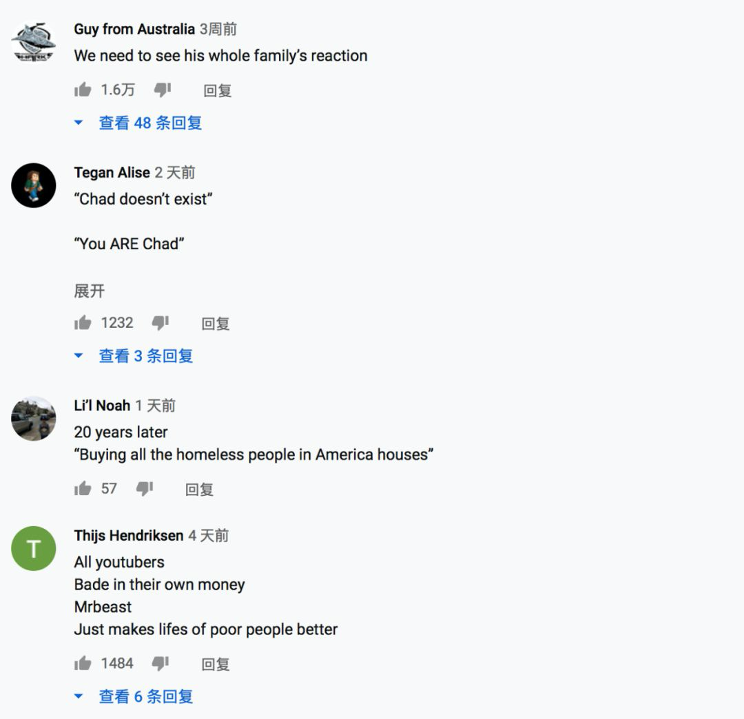 网友对 MrBeast 的评价 socialbook.com.cn