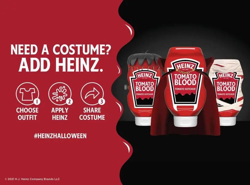 Heinz的万圣节营销