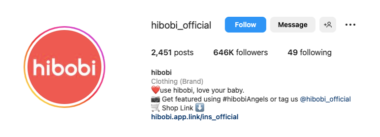 Hibobi的官方账号
