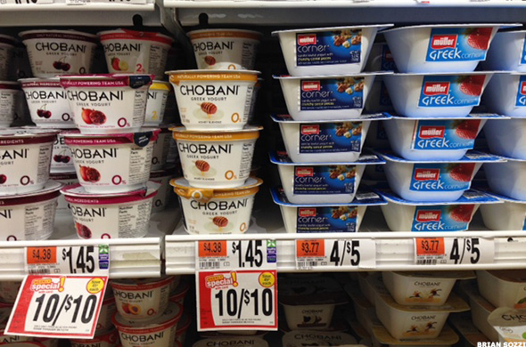 Chobani是首家将传统希腊酸奶乳清过滤工艺投入工业生产的酸奶品牌