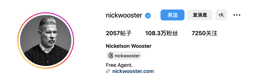 Nickelson Wooster的Instagram主页